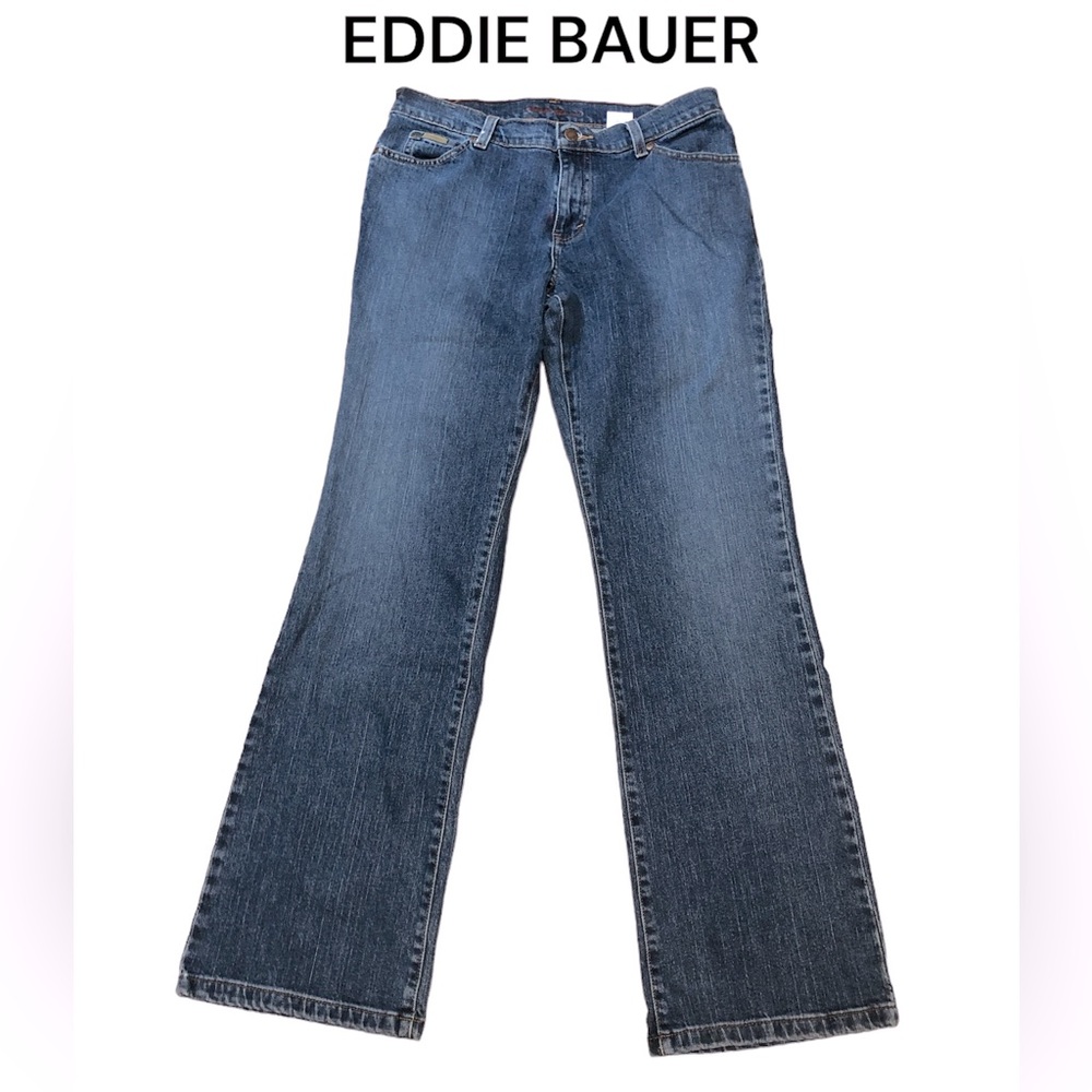 EDDIE BAUER straight leg jeans.